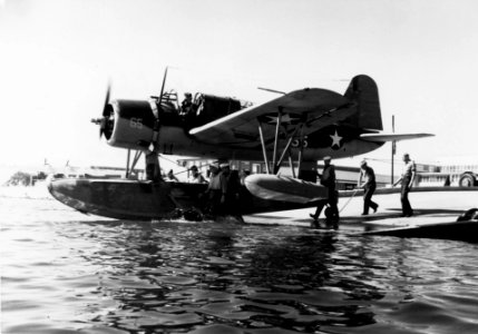 OS2U launched at NAS Jax 1942