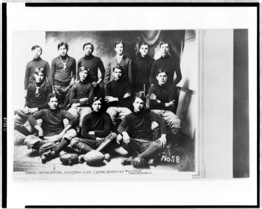 Osage Indian School football team LCCN97512132