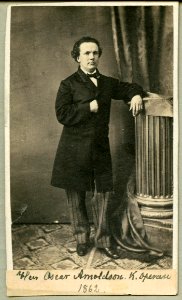 Oscar Arnoldson, porträtt - SMV - H1 079