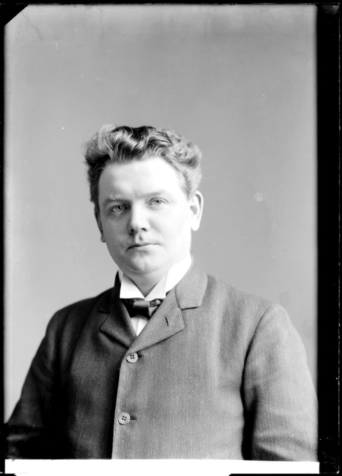 Oscar Bergström, porträtt - SMV - GB085