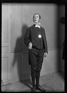 Oscar Johanson in Generaldirektören at Svenska teatern 1906 - SMV - NJ029
