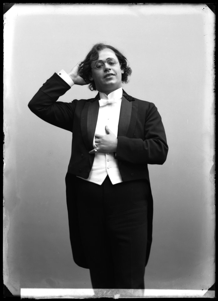 Oscar Ralf in Fortunas gunstling at Oscarsteatern 1909 - SMV - GR005