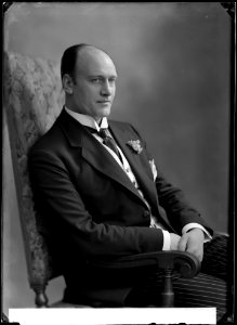 Oscar Textorius, actor, portrait 1914 - SMV - NT024