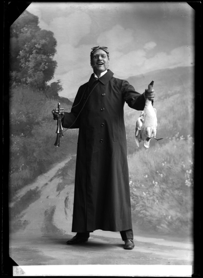 Oscar Textorius in Telefonhemligheter at Djurgårdsteatern 1907 - SMV - GT015