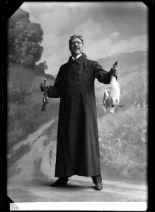 Oscar Textorius in Telefonhemligheter at Djurgårdsteatern 1907 - SMV - GT015