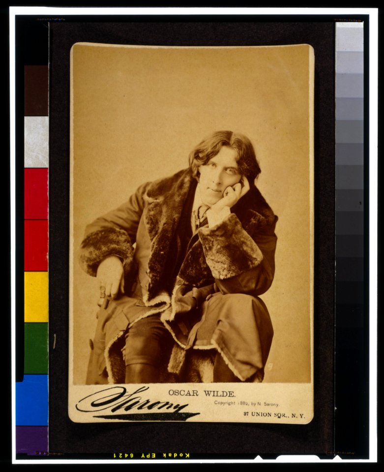Oscar Wilde - Sarony. LCCN98519726