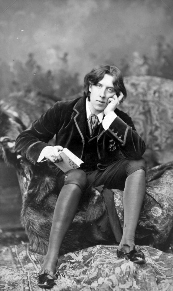 Oscar Wilde by Napoleon Sarony (1821-1896) Number 18 b