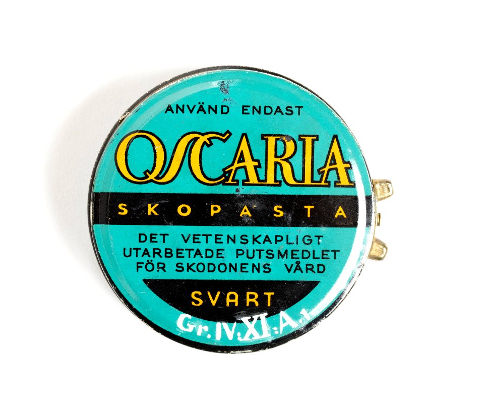 Oscaria skopasta, 1900-talets början - Hallwylska museet - 108516
