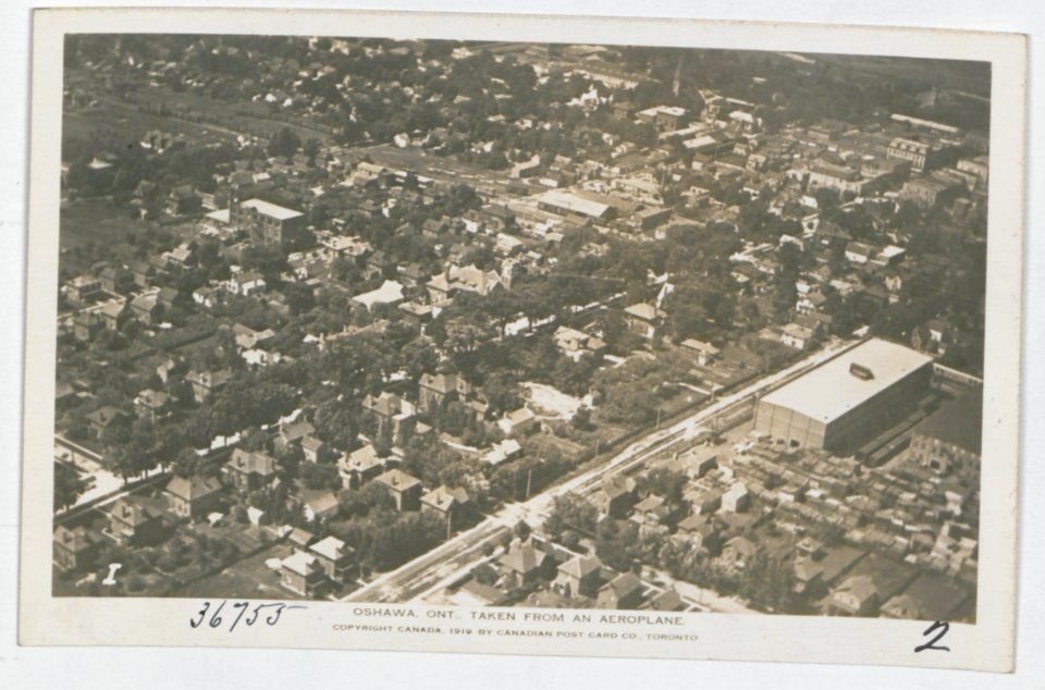Oshawa Ontario from the Air (HS85-10-36755) original