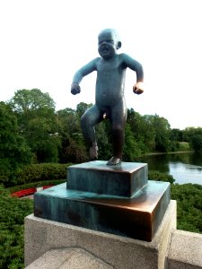 Oslo, Vigeland Park, bridge (06) photo