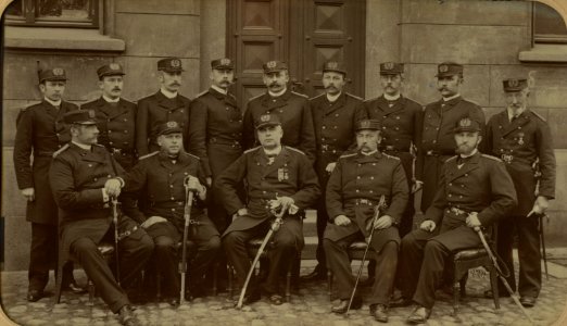 Oslo, Kristiania politi (J David, 1892) photo