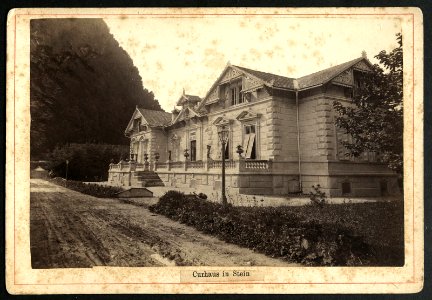 Osrednja zdraviliška zgradba Prašnikarjevega zdravilišča v Kamniku