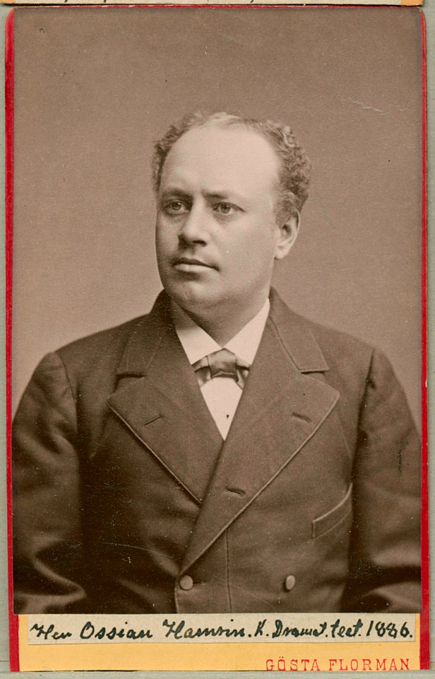 Ossian Hamrin, porträtt - SMV - H3 150