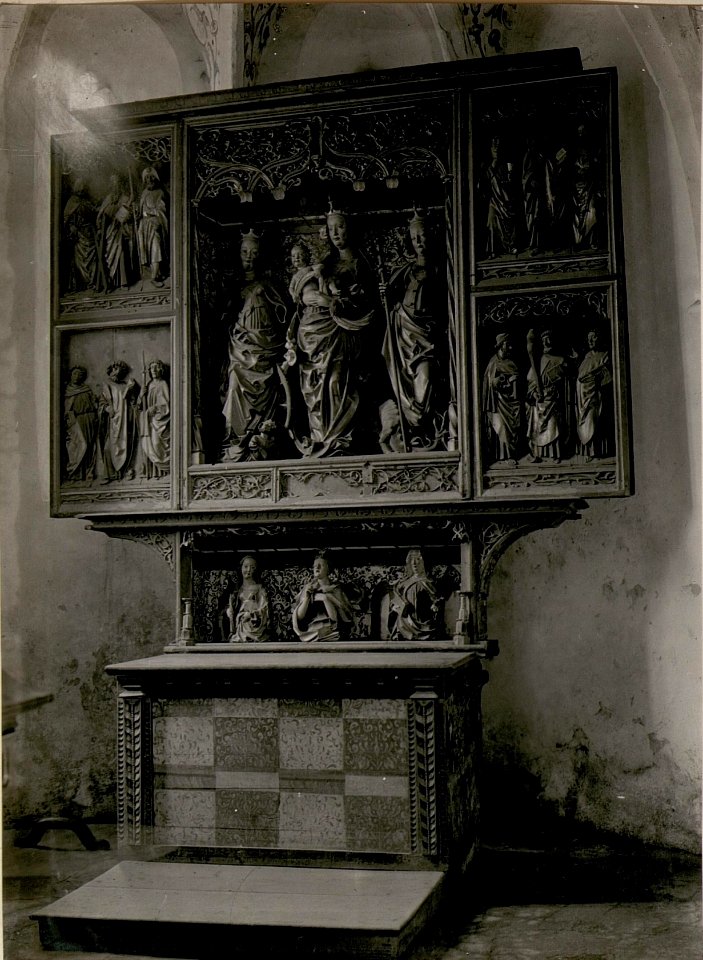 Ossiach, Gothischer Flügelaltar der Pfarrkirche. (BildID 15509949)