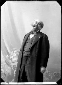 Ossian Hamrin in Hårt mot hårt at Dramatiska teatern 1904 - SMV - NH004