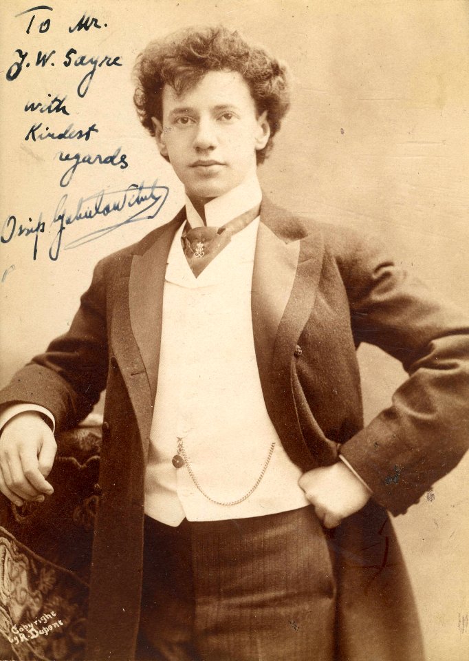 Ossip Gabrilowitsch, pianist (SAYRE 2690)