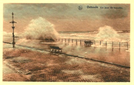 Ostende-vue de la digue-vers 1920- 04