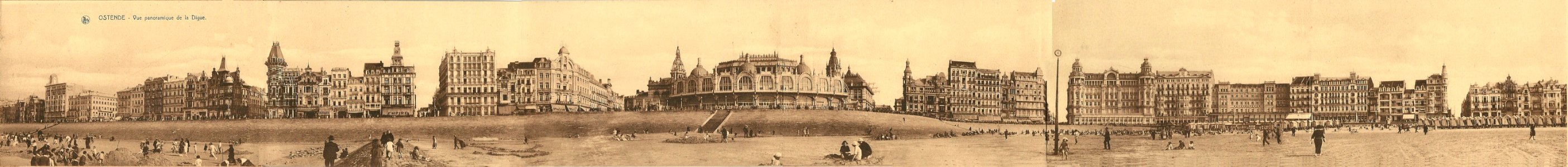 Ostende-vue de la digue-vers 1920- 10 photo