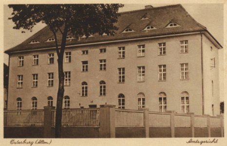 Osterburg (Altmark), Sachsen-Anhalt - Amtsgericht (Zeno Ansichtskarten)