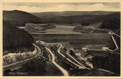 Osterode a. Harz, Niedersachsen - Sösetalsperre (Zeno Ansichtskarten)