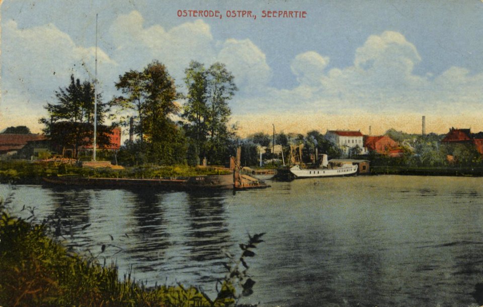 Osterode, Ostpreußen - See (Zeno Ansichtskarten)