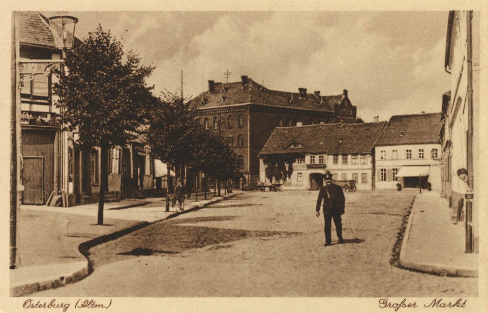 Osterburg (Altmark), Sachsen-Anhalt - Großer Markt (Zeno Ansichtskarten)