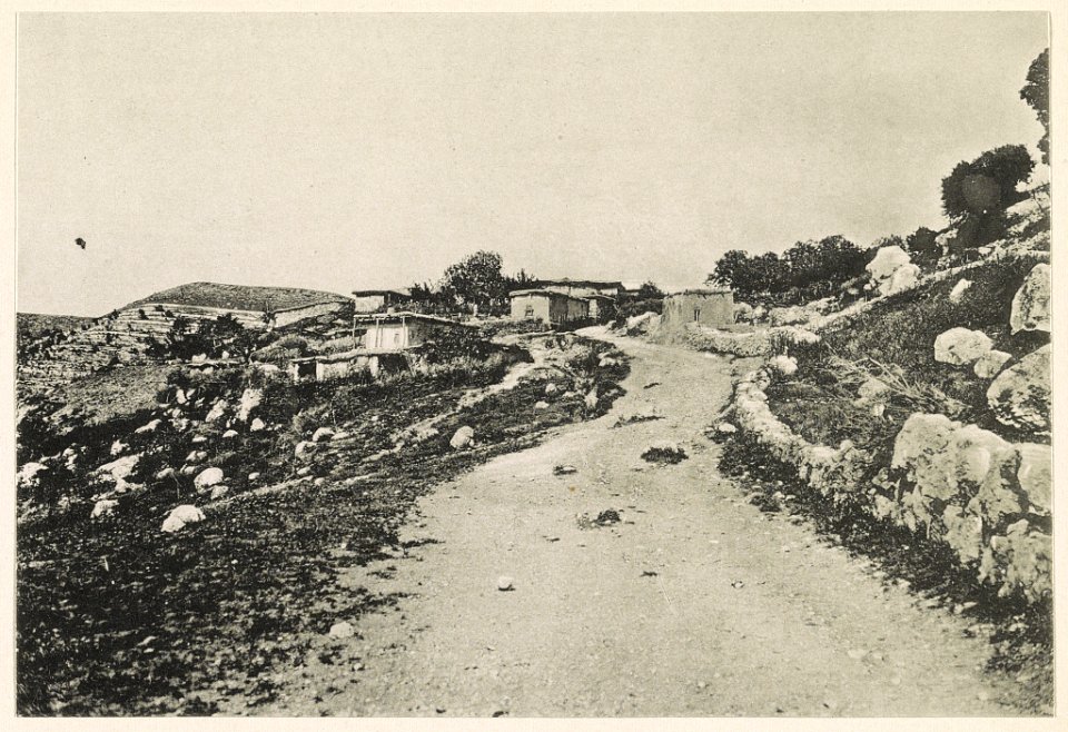 Ostjordanland Tsherkessenkolonie in Wâdi Șîr. 1905. LCCN2014648724