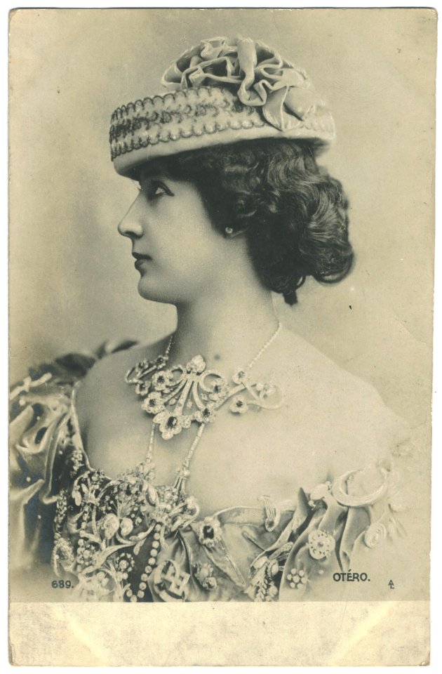 OTERO, Carolina. 'La bella Otero' AL. 689. Photo Reutlinger