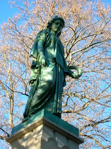 Oswin Welles Family Monument at Cedar Hill Cemetery, Hartford, CT - January 2016