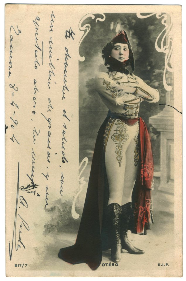 OTERO, Carolina. 'La bella Otero' SIP. 817-7. Photo Reutlinger