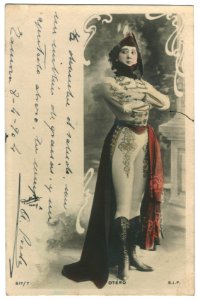 OTERO, Carolina. 'La bella Otero' SIP. 817-7. Photo Reutlinger