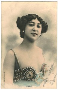 OTERO, Carolina. 'La bella Otero' SIP. 39-4. Photo Reutlinger