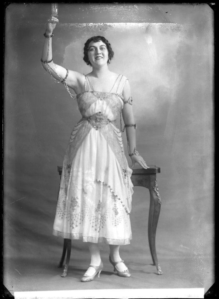 Otti Pegel in Csardasfurstinnan at Oscarsteatern 1916 - SMV - NP001