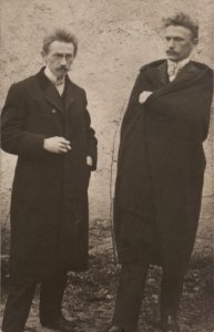 Oton Župančič and Cvetko Golar 1908-13 (2)