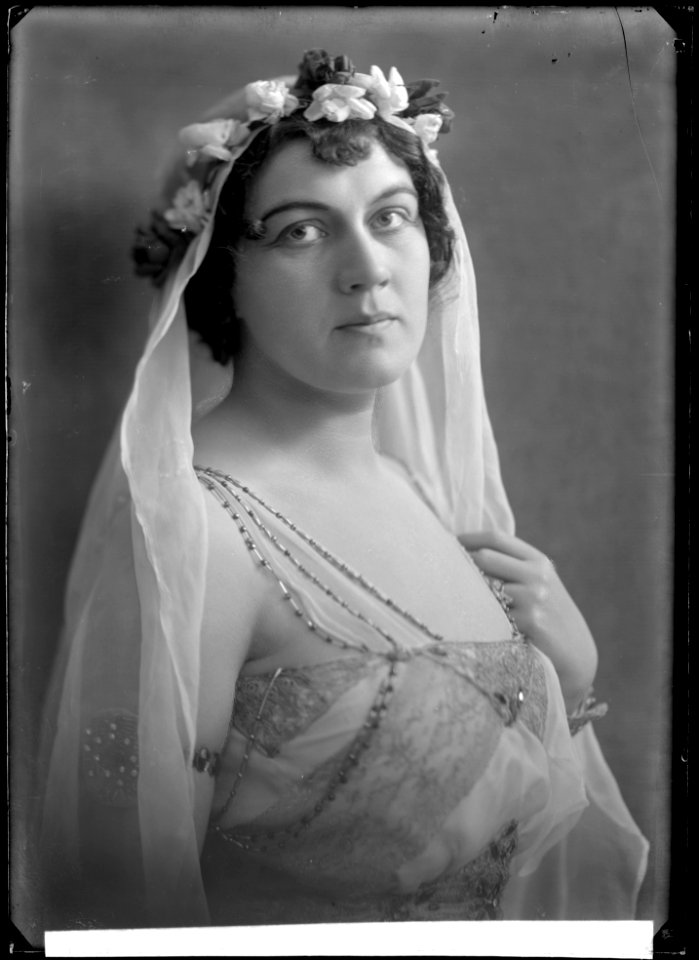 Otti Pegel in Csardasfurstinnan at Oscarsteatern 1916 - SMV - NP002