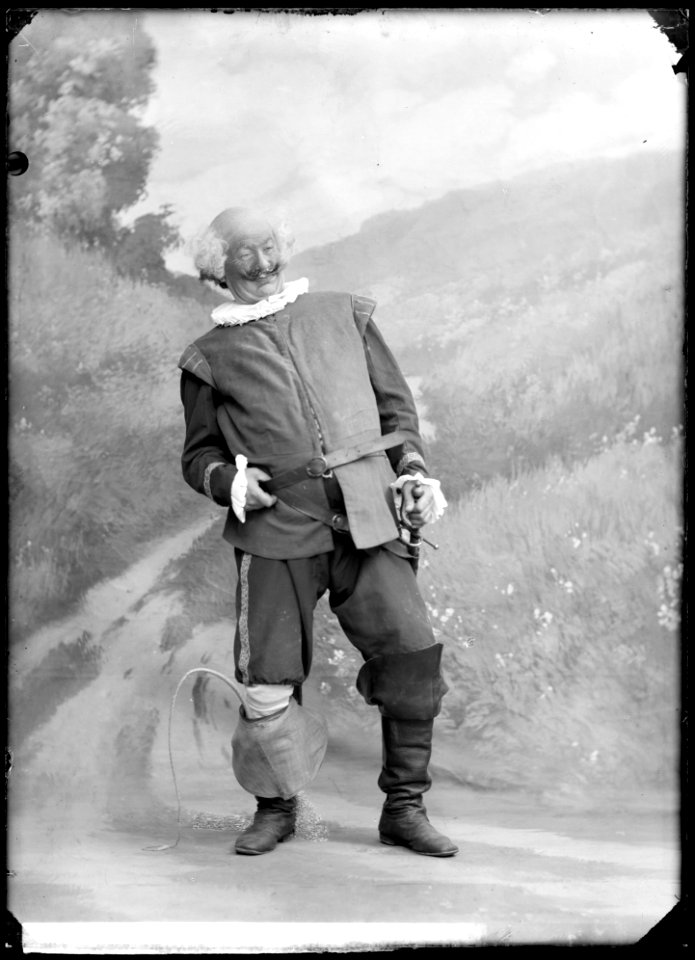 Otto Hagert, rollporträtt - SMV - GH002