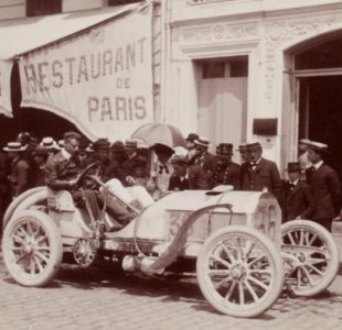 Otto Hieronimus au Paris-Madrid 1903 (Mercedes numéro 36)