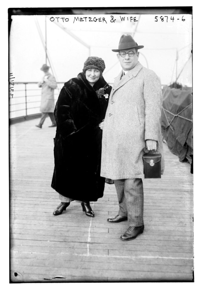 Otto Metzger and wife LCCN2014715356