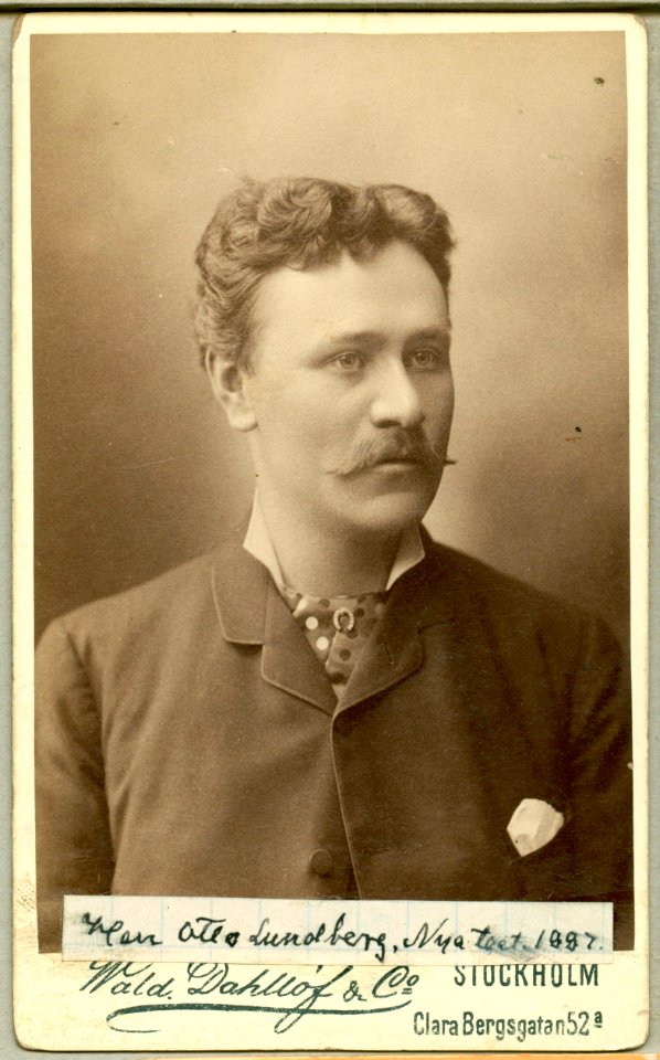 Otto Lundberg, porträtt - SMV - H5 171