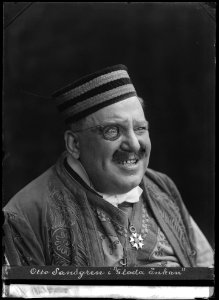 Otto Sandgren in Den glada änkan 1907 - SMV - NS018