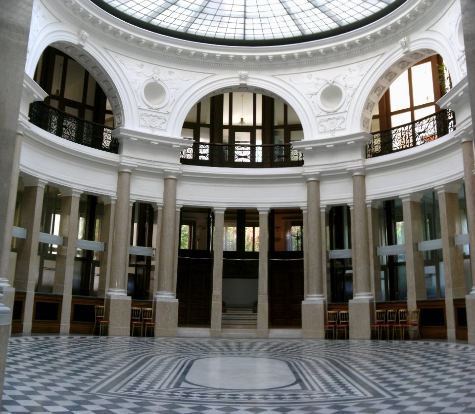 Otto Wagner Hohenstaufengasse 3 Kassensaal Panorama