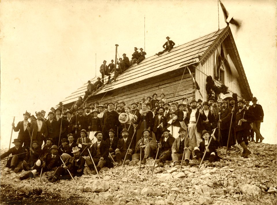 Otvoritev Triglavske koče, 1896