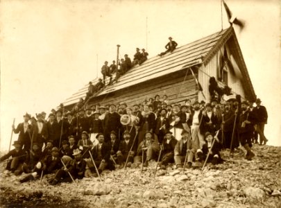 Otvoritev Triglavske koče, 1896