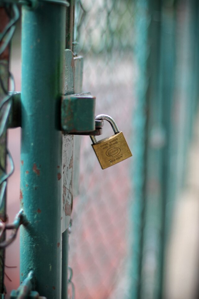 U-lock shut off closed