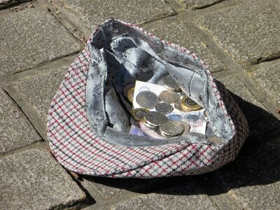 Money collection donation