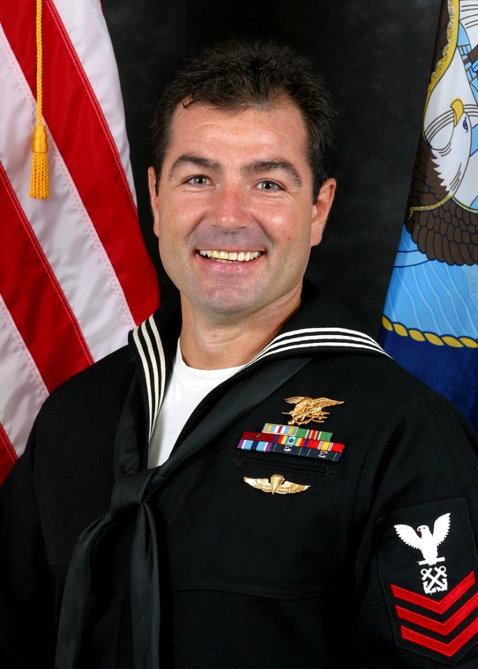 US Navy 040602-N-0000X-001 The Department of Defense announced May 31 the death of Boatswain's Mate 1st Class Brian J. Ouellette, 37, of Needham, Mass