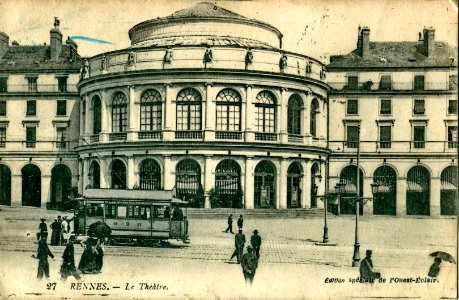 Ouest-Eclair 27 - RENNES - Le Théatre