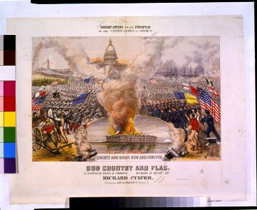 Our country and flag. ... Words & music by Richard Culver - T. Sinclair's lith., Phila. LCCN93509872