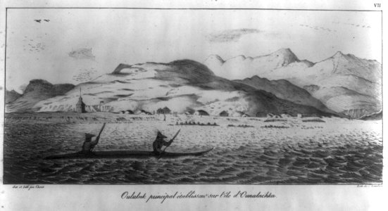 Oululuk principal etablissem sur l'ile d'Ounalachka LCCN2007681154