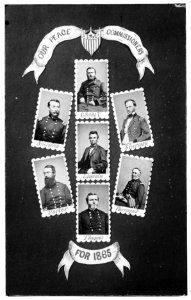 Our Peace Commissioners for 1865- Sheridan, Grant, Sherman, Porter, Lincoln, Farragut, and Thomas LOC cwpb.07620